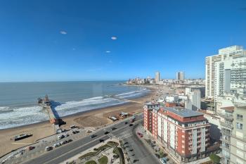 EN VENTA DEPARTAMENTO UN AMBIENTE CON VISTA AL MAR - MAR DEL PLATA